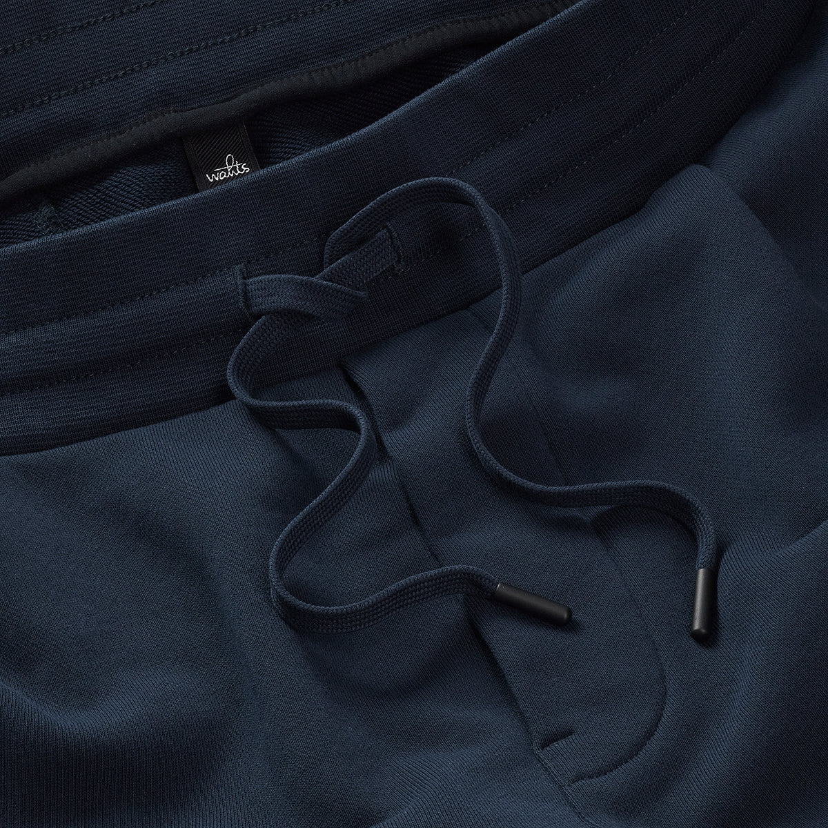 Marineblå Sommer Shorts – Plisseret Talje